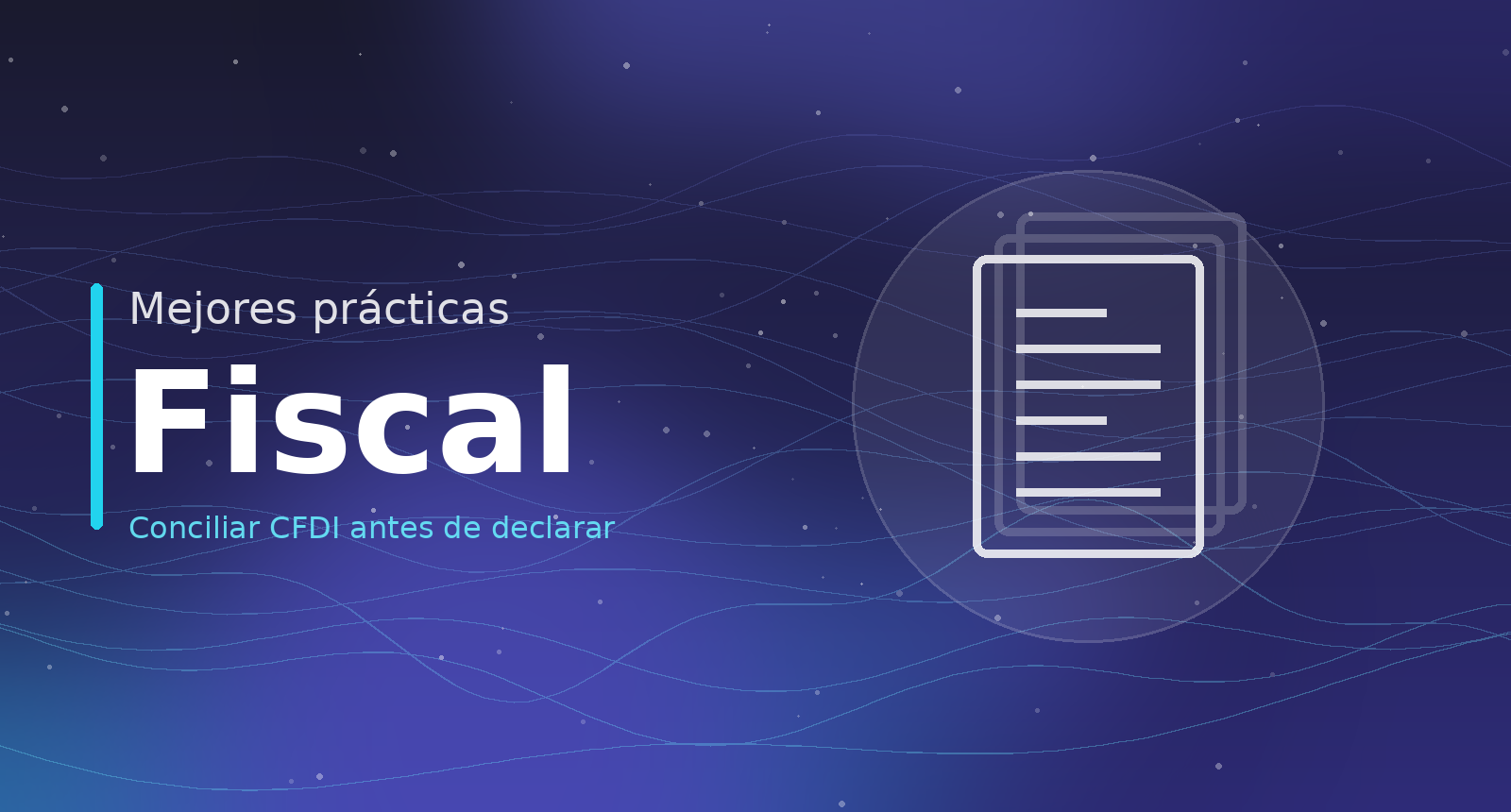 Reconcile issued and received CFDI invoices before filing