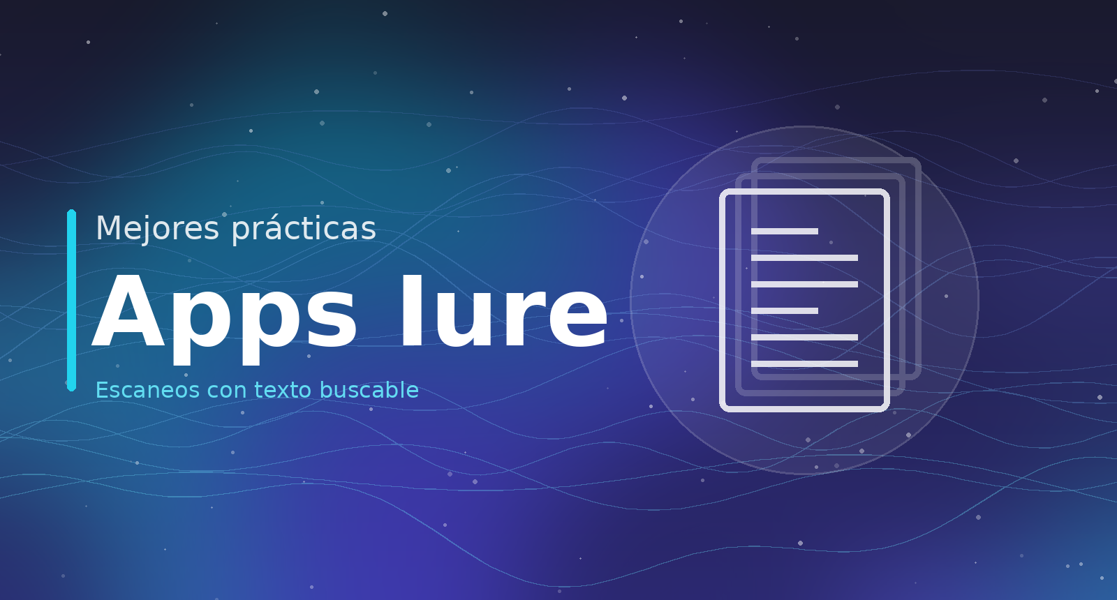 From scan to searchable PDF, on your own computer