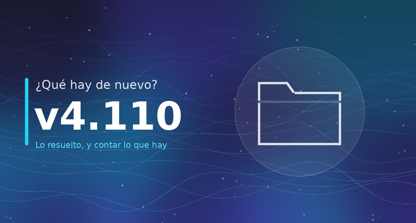 What’s new? v4.110 — What has already been solved, and counting what you have